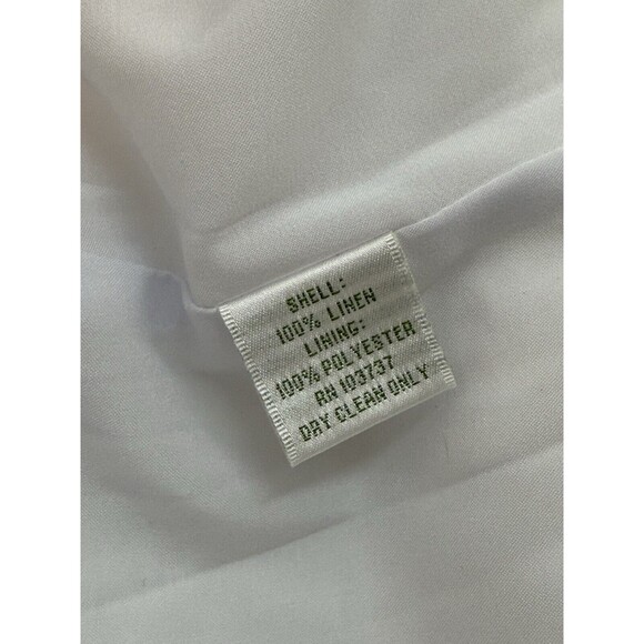 NEW SHELL LINEN DONNA MORGAN Women's Sheath Dress with Embroidery - Picture 13 of 16